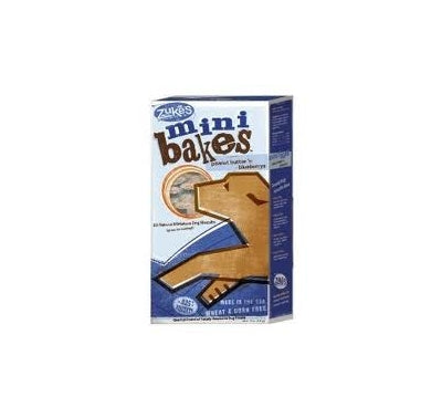 Zuke’s Mini Bakes Biscuits Peanut Butter and Blueberryz 454g