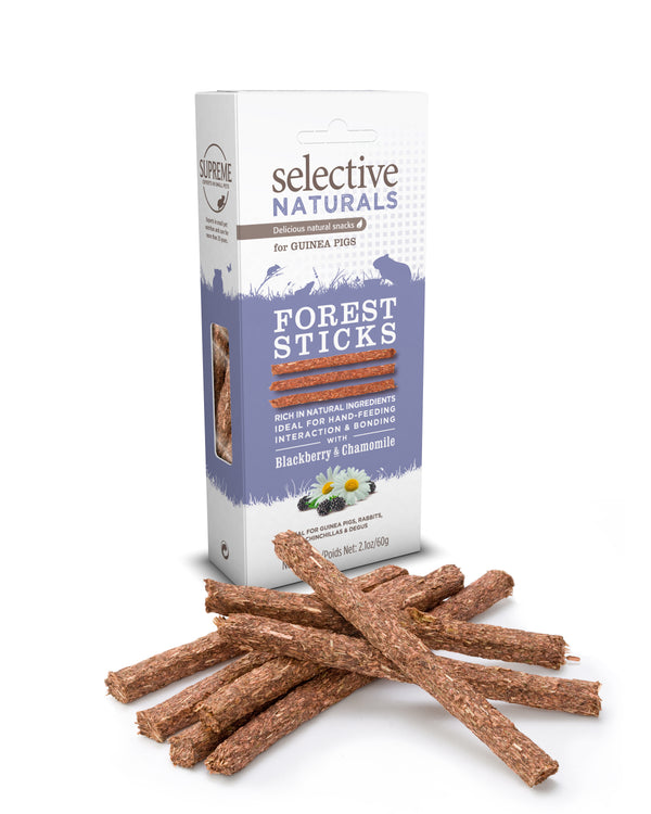 Supreme Selective Naturals Forest Sticks with Blackberry & Chamomile 60g