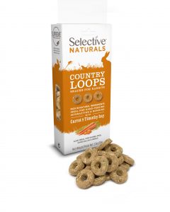 Supreme Selective Naturals Country Loops with Carrot & Timothy Hay 80g