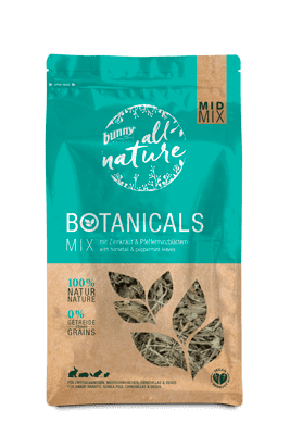 Bunny Nature Mid-Mix Horsetail & Peppermint Leaves 120g