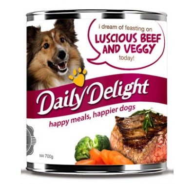 Daily Delight Luscious Beef & Veggy