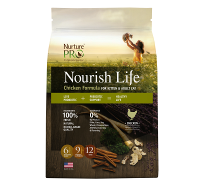 Nourish Life Chicken for Kitten and Adult Cat
