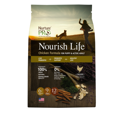 Nourish Life Chicken Formula for Puppy and Active Adult