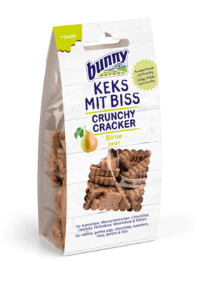 Bunny Nature Crunchy Crackers - Pear 50g