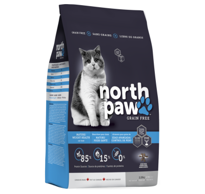 North Paw Mature/Weight Health Cat Food