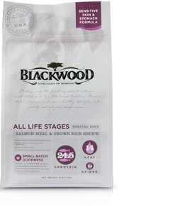 Blackwood Sensitive Skin / Stomach Salmon Meal & Brown Rice