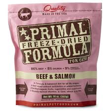 Primal Freeze Dried Feline Beef & Salmon Formula