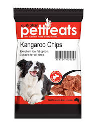 Australian Pettreats Kangaroo Chips 150g