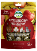 Oxbow Simple Rewards Baked Treat Apple Banana